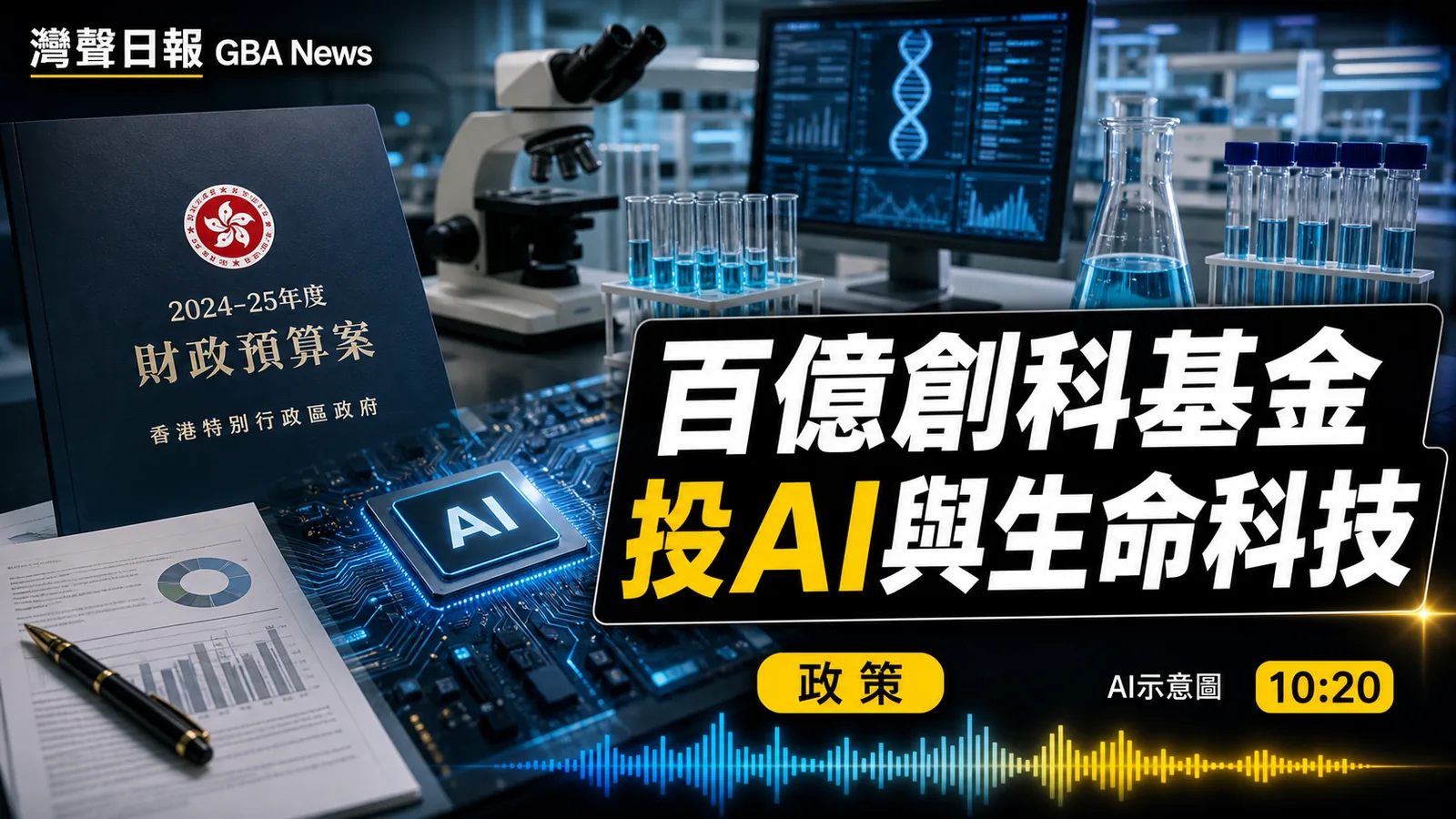 百億創科基金投AI與生命科技