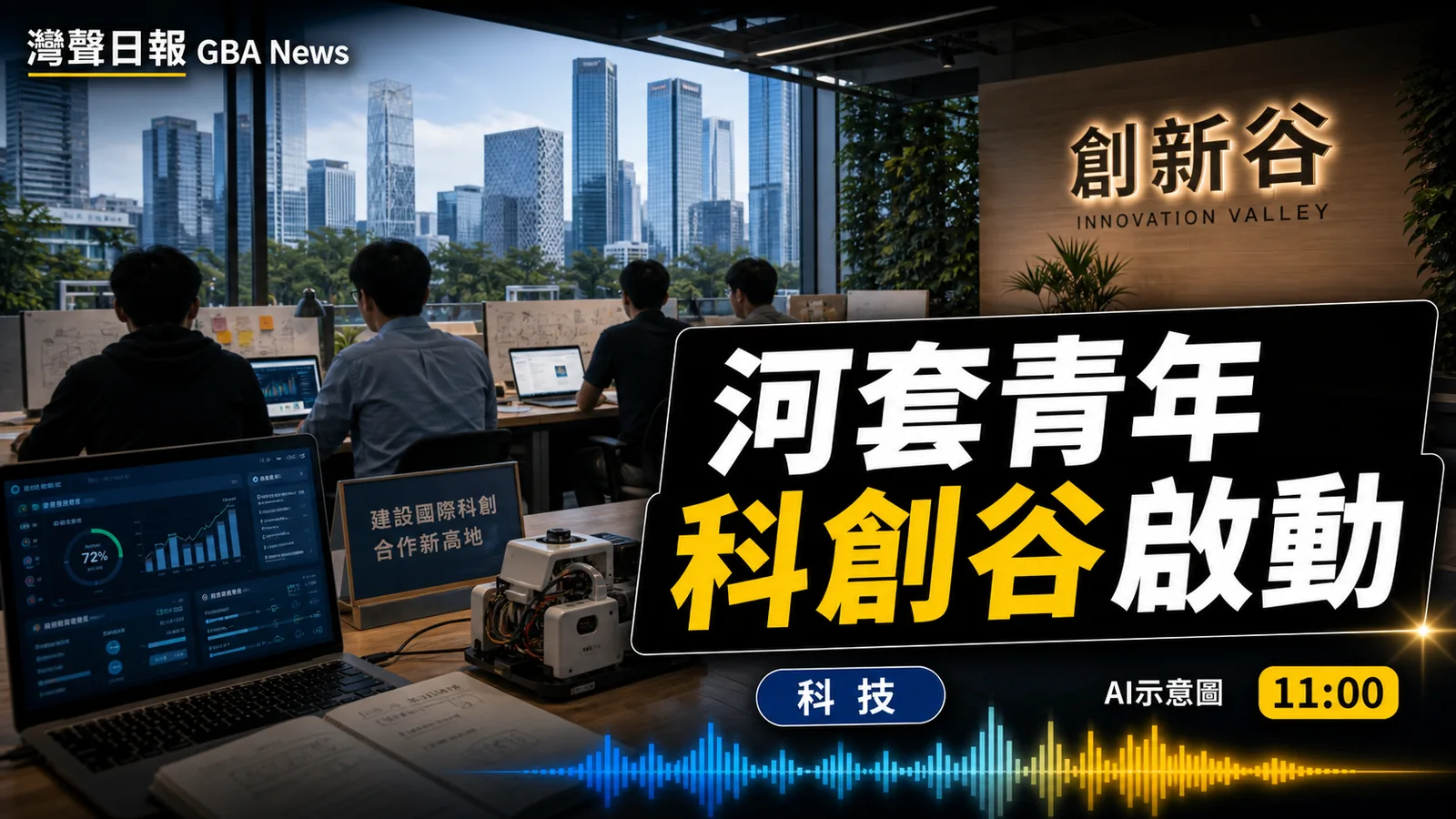 河套青年科創谷啟動