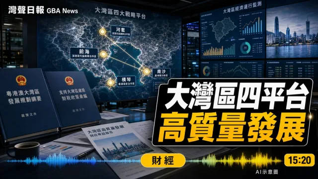 四大平台釋放大灣區新活力