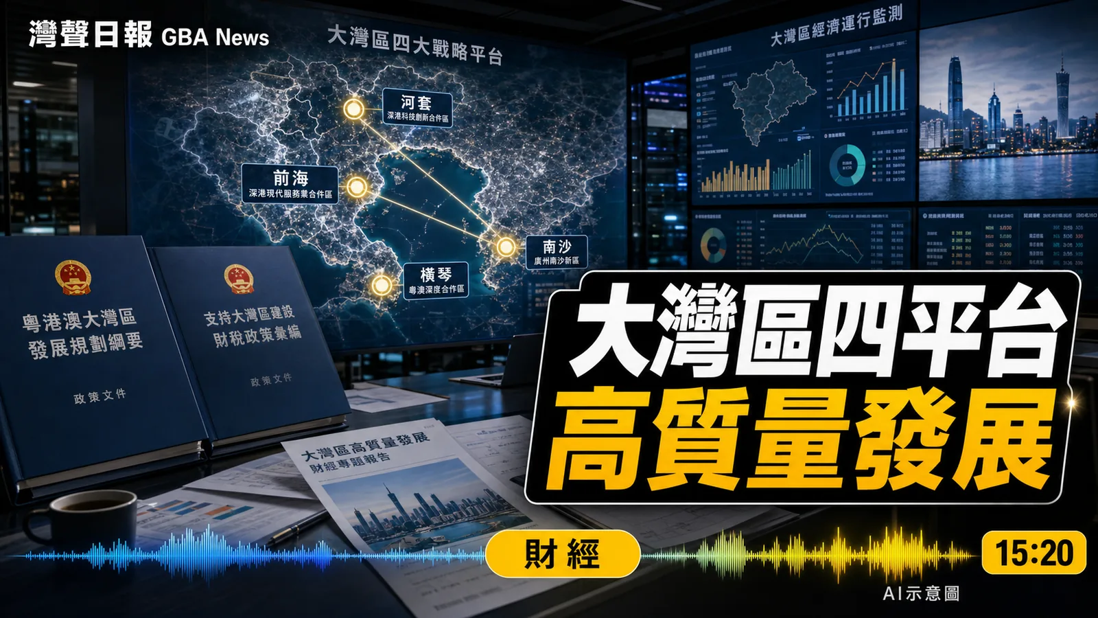 大灣區四平台高質量發展