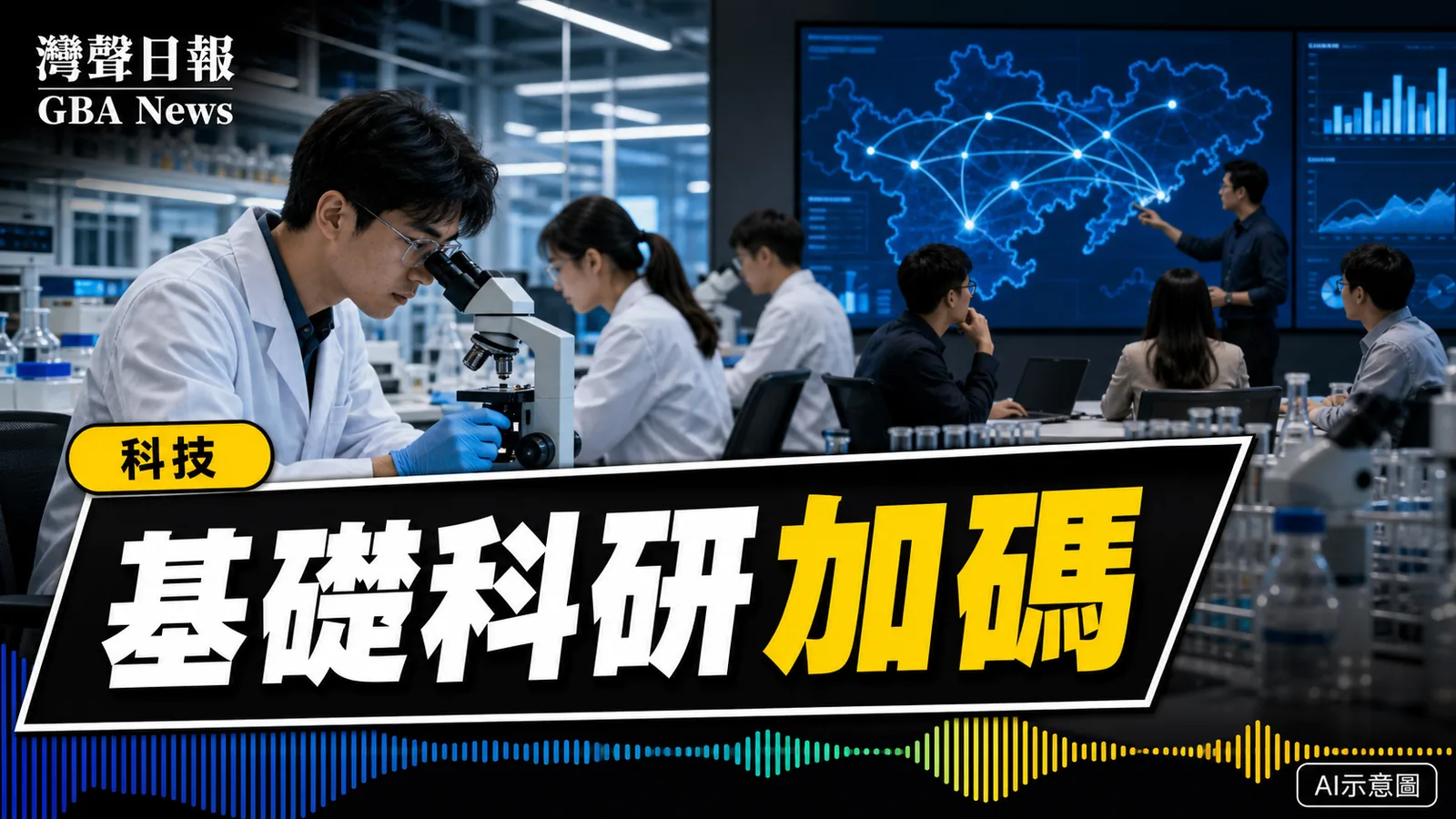 灣聲日報 GBA News｜香港高教基礎研究再加碼 15億配對資助推動內地協作｜科技新聞封面