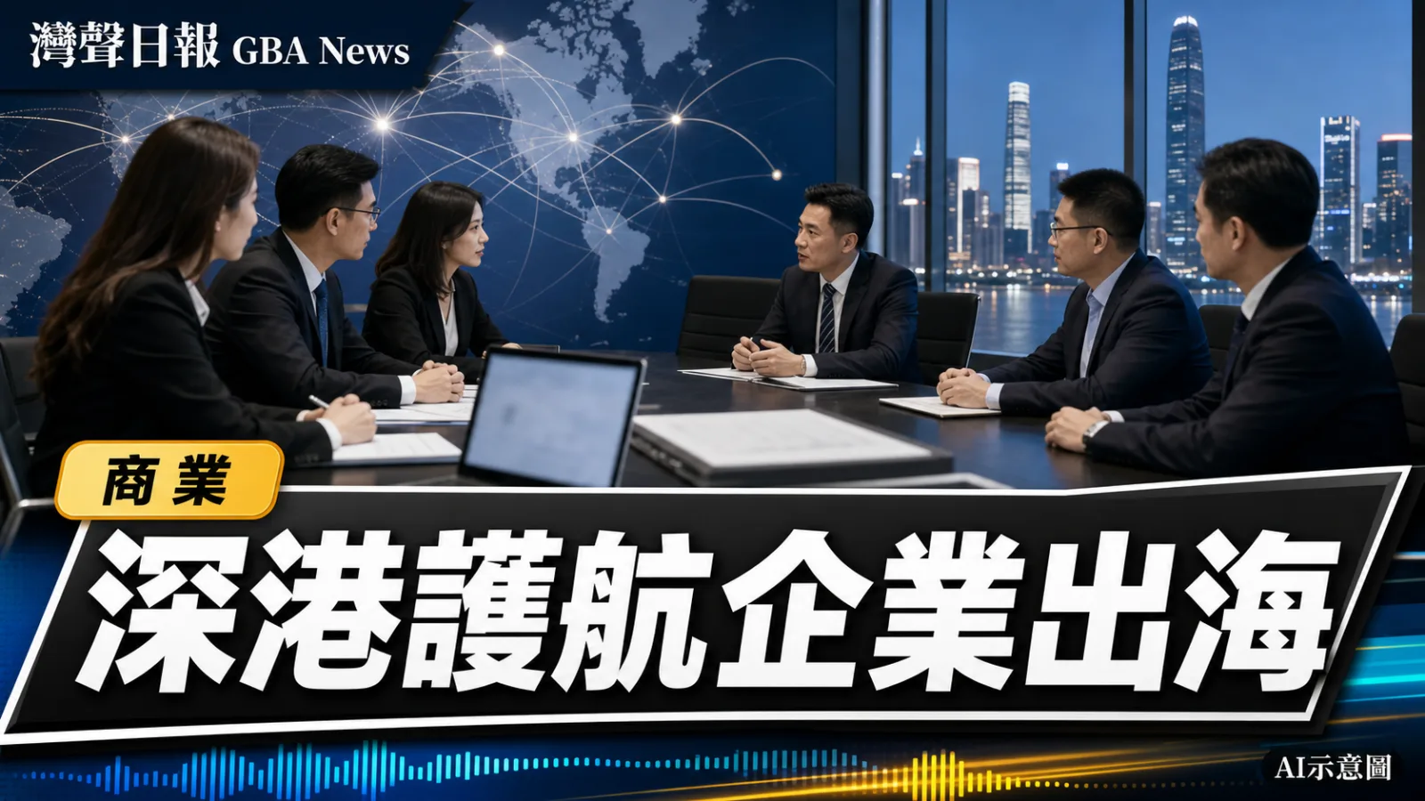 灣聲日報 GBA News｜深港法律服務對接企業出海 知識產權與數據合規成焦點｜商業新聞封面