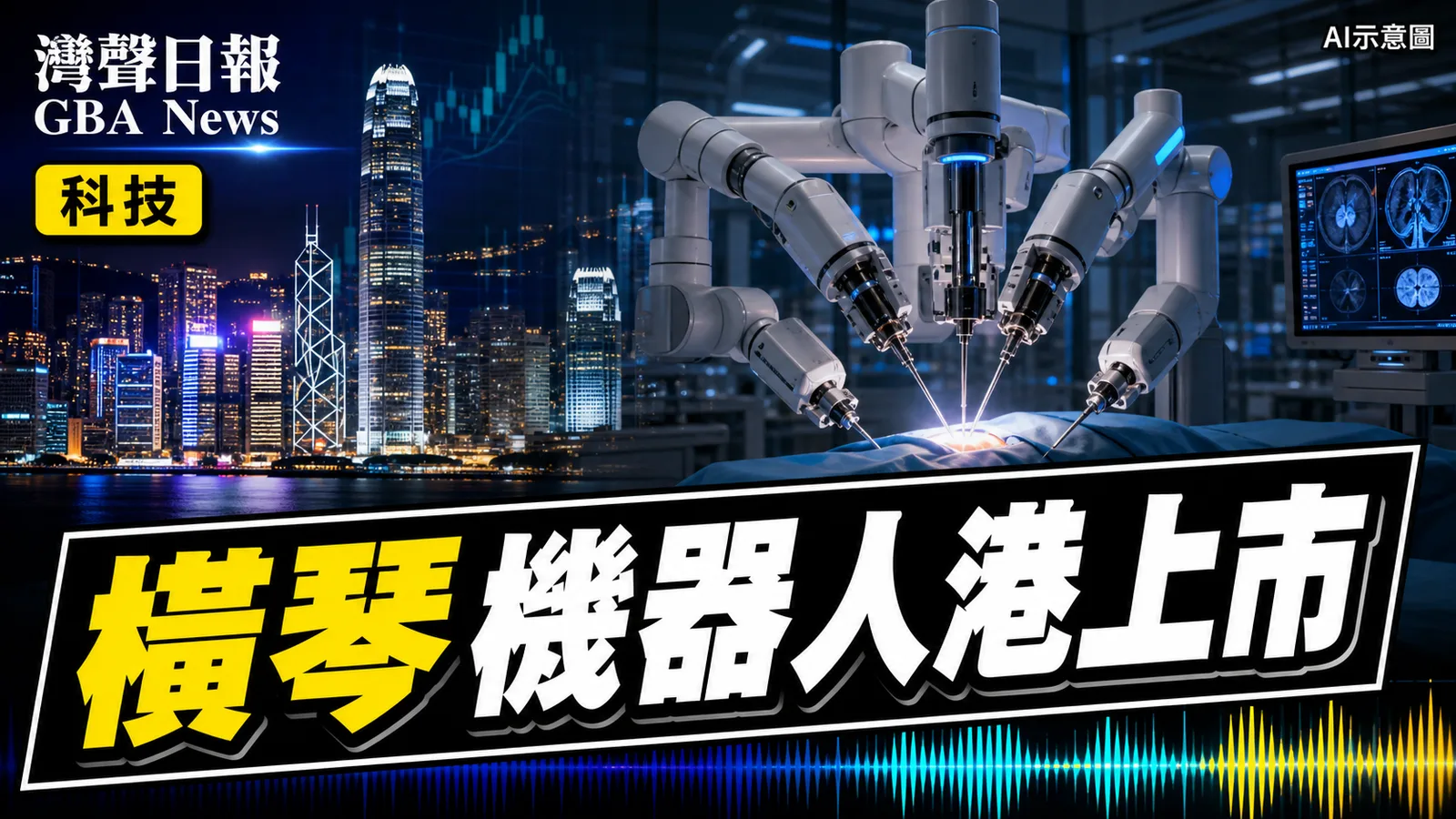 橫琴首家本土上市公司登陸港交所 聚焦穿刺手術機器人