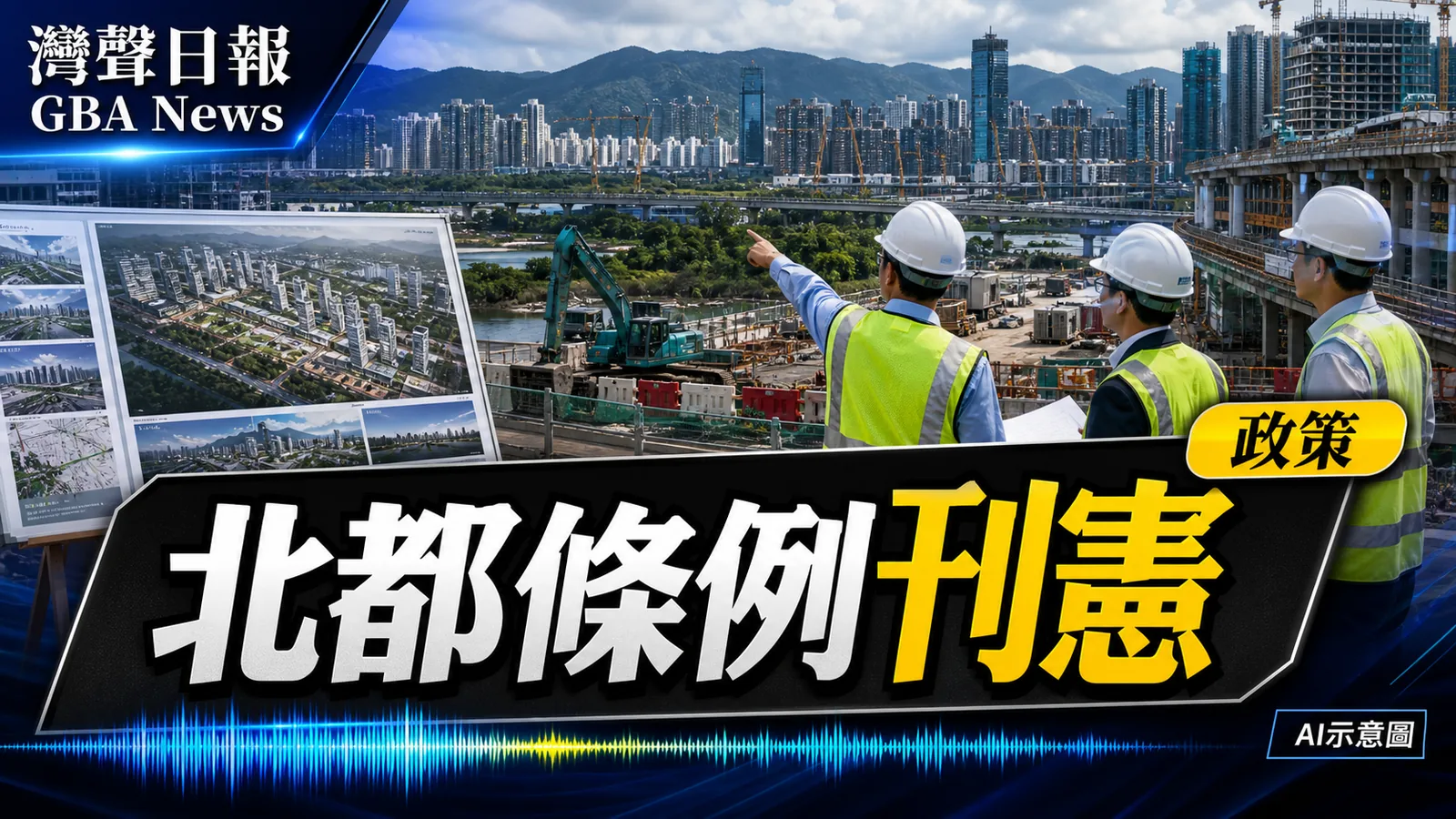 《北部都會區發展條例草案》刊憲 規劃流程最快兩個月處理