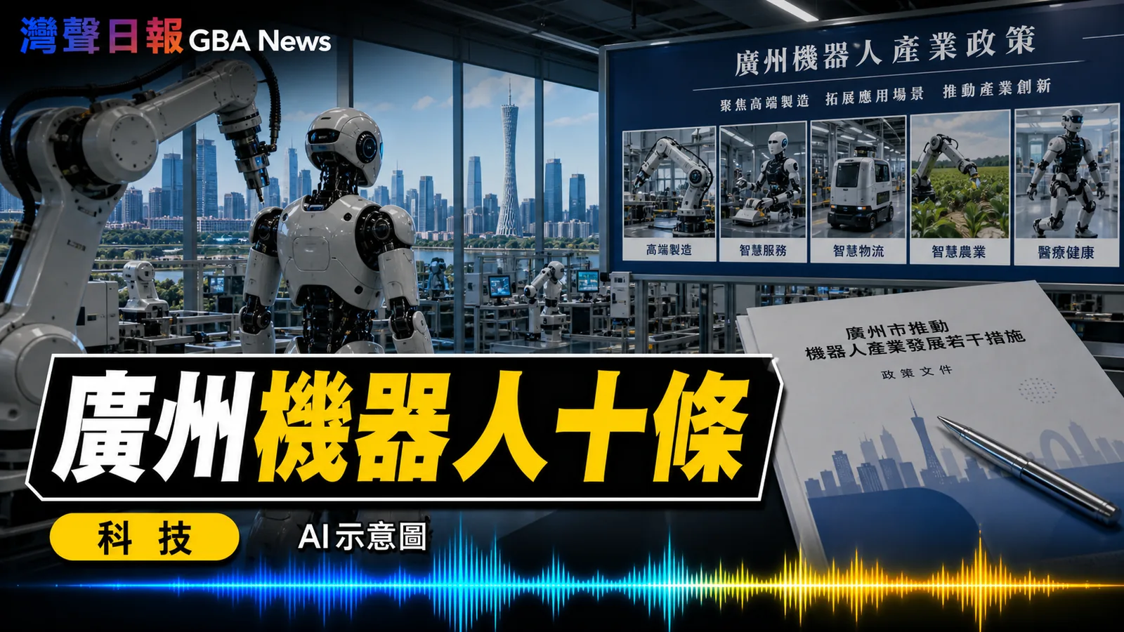 廣州發布具身智能機器人十條 支持首台套與場景開放