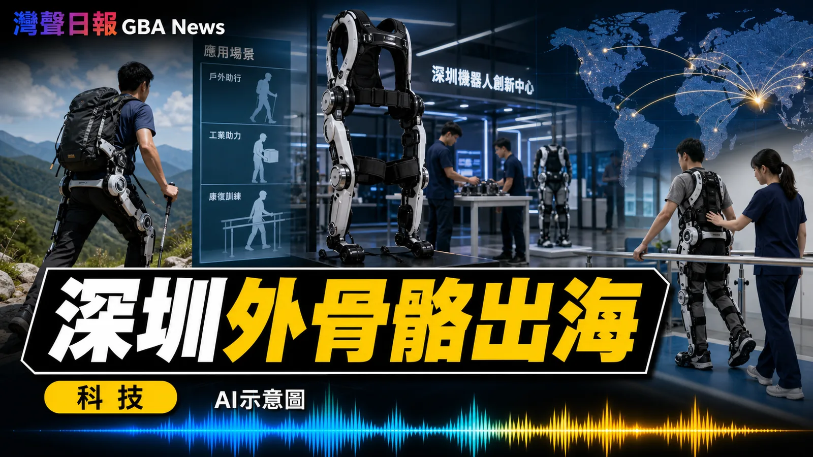 深圳外骨骼賣到 70 多地 近 4 萬台設備切入戶外與復康市場