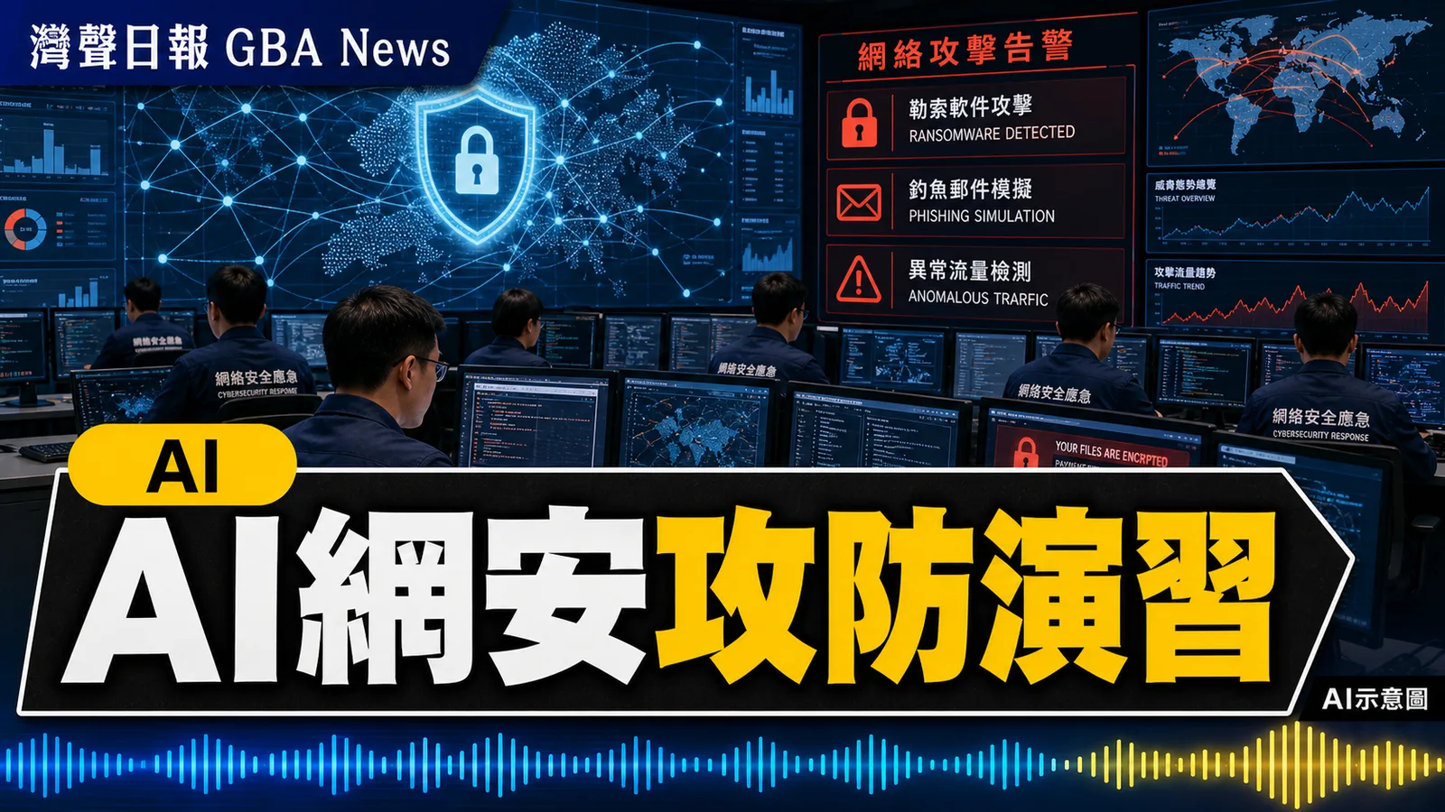 香港跨部門網絡安全演習加入AI元素 350人演練勒索軟件攻擊