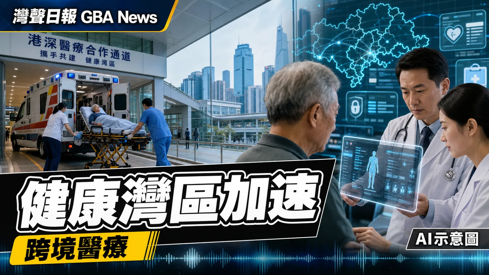 大灣區跨境醫療合作再提速 醫療券21個服務點覆蓋九市