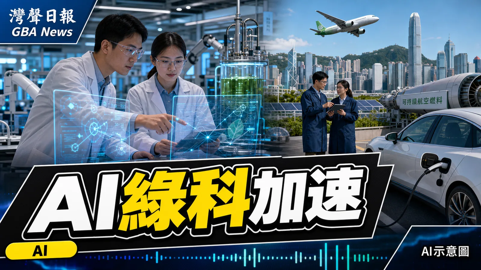 AI賦能GreenTech 香港綠色科技公司逾300間聚焦節能與可持續航空