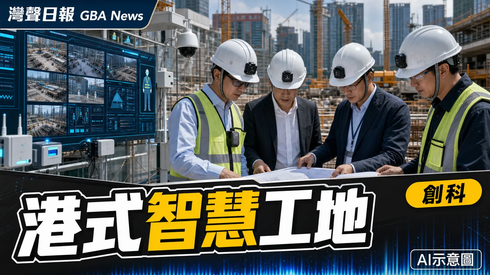 香港4S安全智慧工地系統擬在前海試點 招標推動大灣區標準