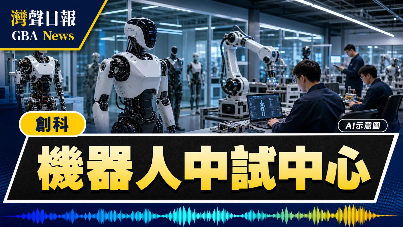 灣聲日報 GBA News｜深圳寶安機器人中心展示千企供應鏈 助原型走向量產｜創科新聞封面