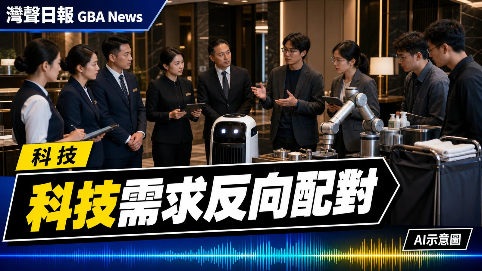 灣聲日報 GBA News｜澳門辦反向商業配對　企業提出逾10項智慧營運技術需求｜科技新聞封面