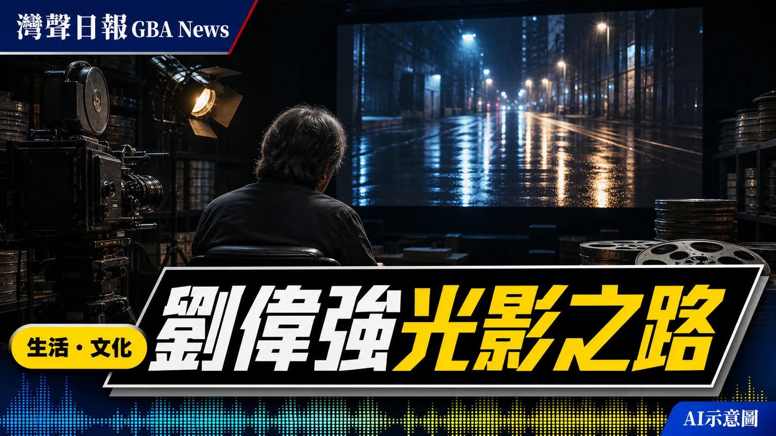 灣聲日報 GBA News｜劉偉強電影講座9月登場　六部代表作回顧港產片技術變遷｜生活・文化新聞封面