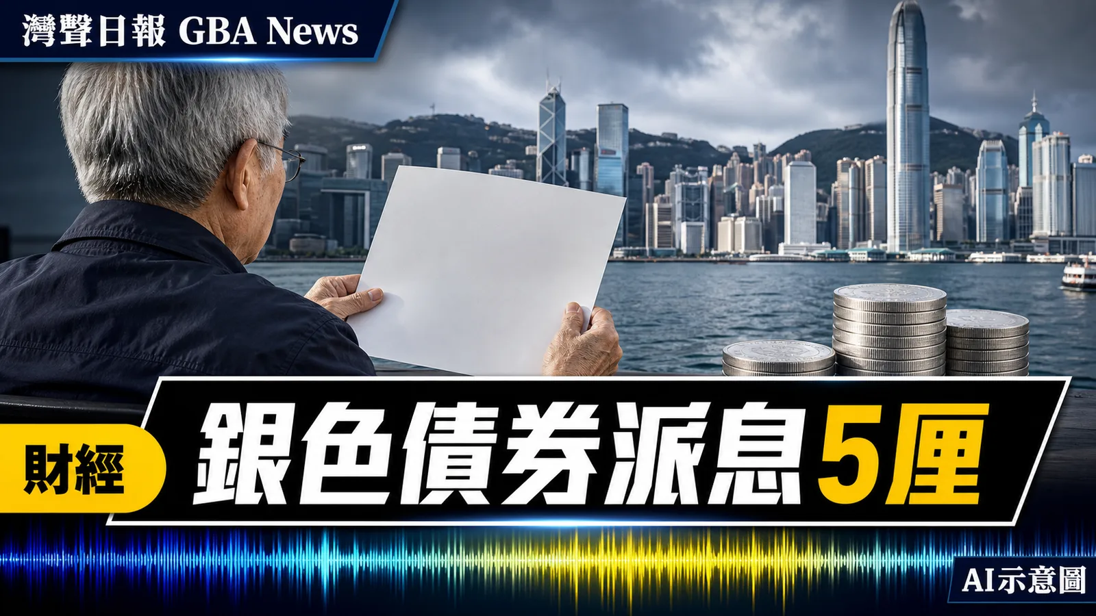 灣聲日報 GBA News｜銀色債券第六次派息定息5厘　8月18日支付｜財經新聞封面