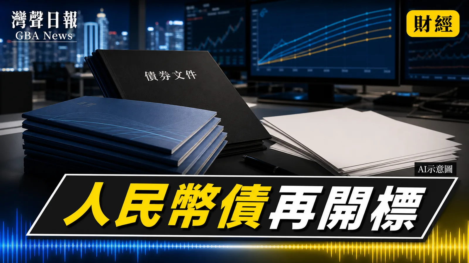 灣聲日報 GBA News｜香港人民幣機構債再開標　兩至七年期8月13日投標｜財經新聞封面