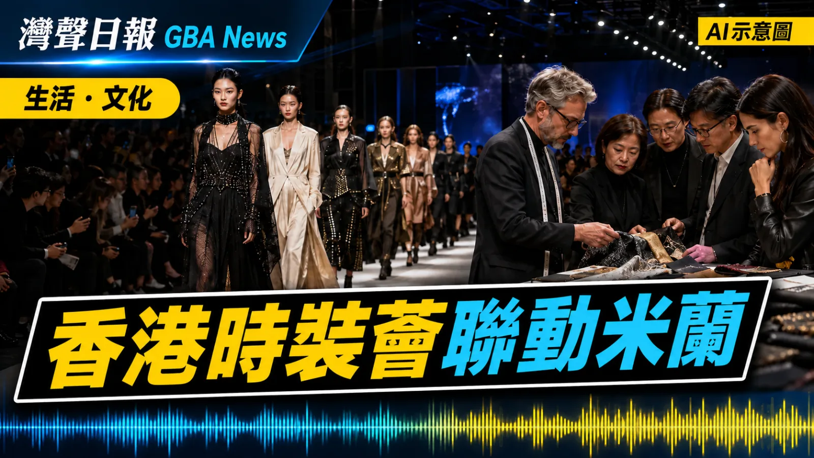 灣聲日報 GBA News｜香港時裝薈聯動CENTRESTAGE及米蘭時裝周　10位港意設計師展男裝新作｜生活・文化新聞封面